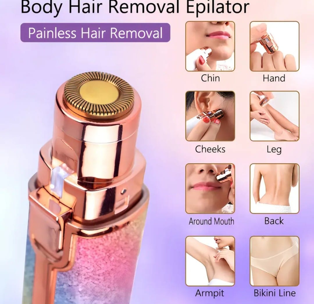 Depiladora Facial y de Cejas 2 en 1