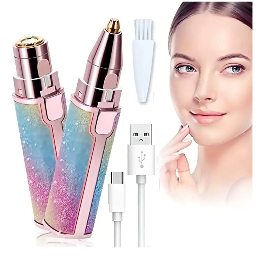 Depiladora Facial y de Cejas 2 en 1