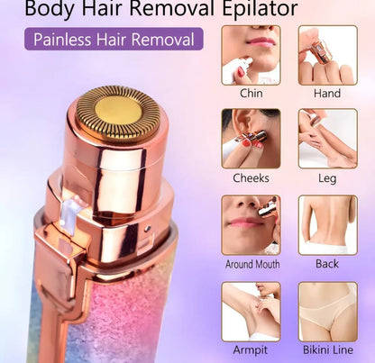 Depiladora Facial y de Cejas 2 en 1