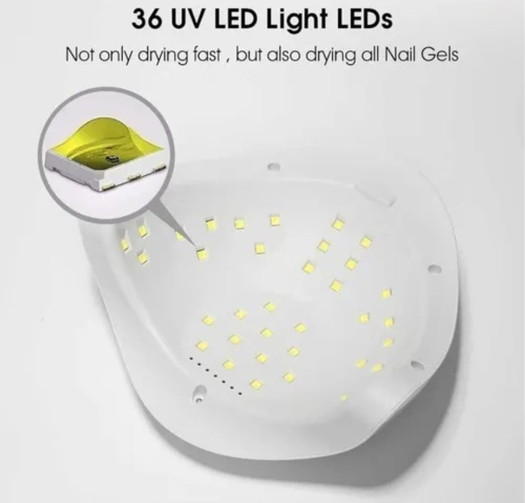 Lámpara Secadora de Uñas LED UV Profesional